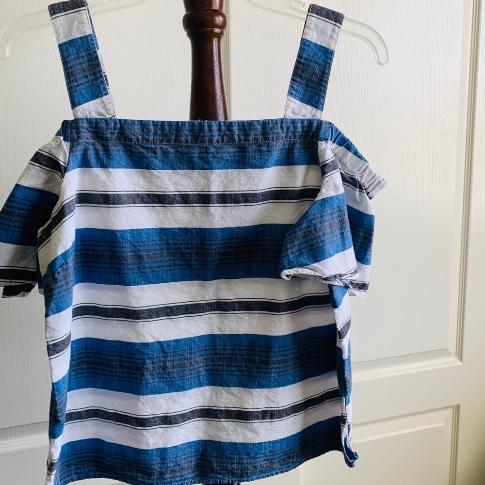 Lucky brand cold shoulder top